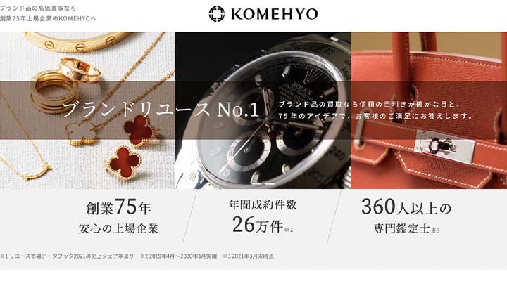 コメ兵　貴金属